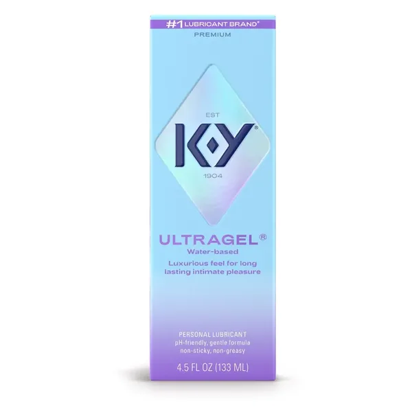 K-Y® UltraGel Personal Water Based Lubricant Bottle