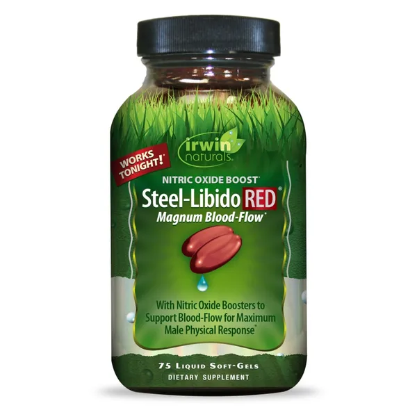 Irwin Naturals® Steel-Libido Red® Magnum Blood-Flow Dietary Supplement Liquid Soft-Gels