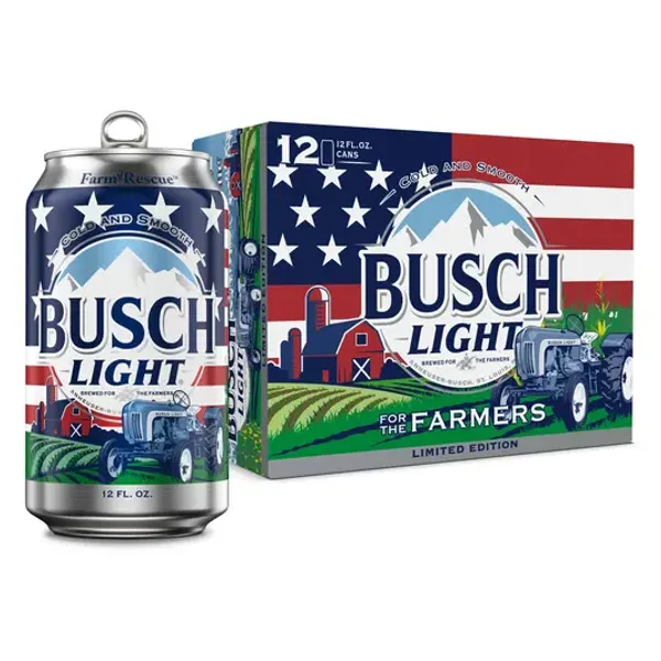 Busch Light American Lager Beer 12 Pack 12 fl oz Aluminum Cans 4.1% ABV