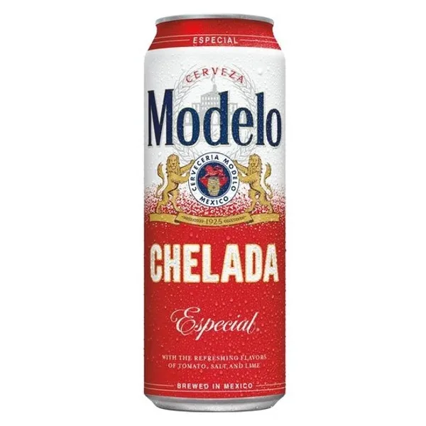 Modelo Chelada Especial Mexican Import Flavored Beer, 24 fl oz - 1 Can, 3.5% ABV