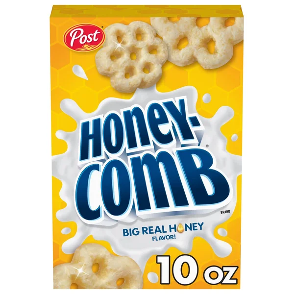 Post Honeycomb Breakfast Cereal, Big Real Honey (10 oz)
