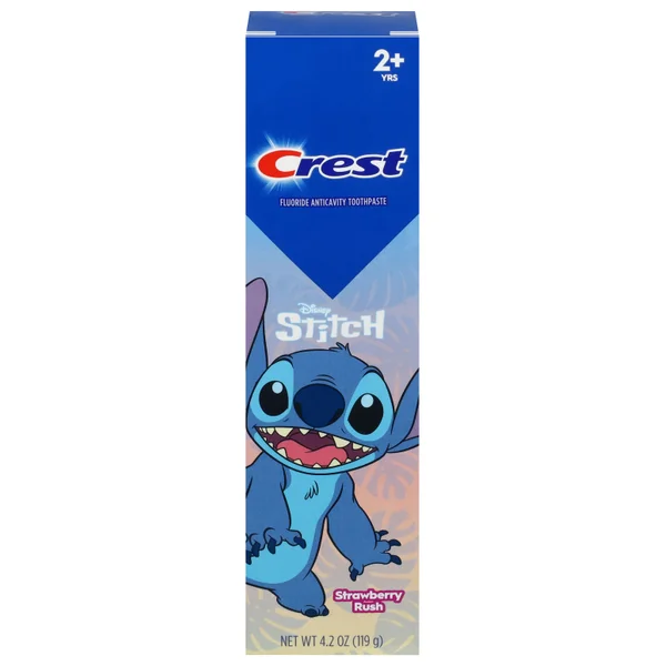 Crest Toddlers Disney Stitch Toothpaste 2+ Years, Strawberry Rush