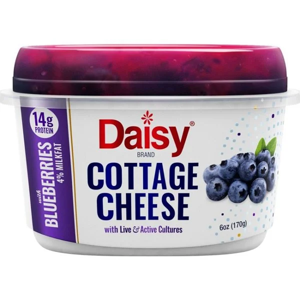Daisy Cottage Cheese With Blueberries 6 oz