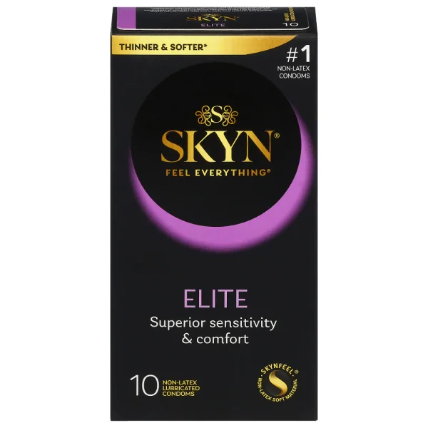 Skyn® Elite Non-Latex Lubricated Condoms