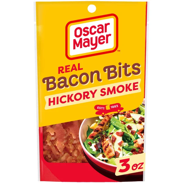 Oscar Mayer Real Bacon Bits 3 oz Bag (Pack of 10)