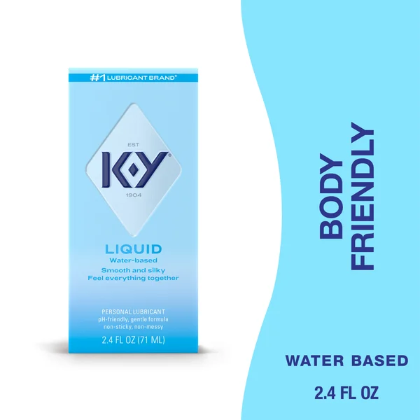 K-Y Water Based Personal Lubricant, Lube For Sexual Wellness, Vaginal Moisturizer, 2.5 fl oz