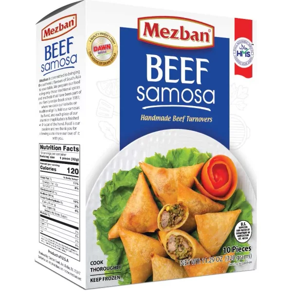 MEZBAN Beef Samosa Family Pack 20 pcs
