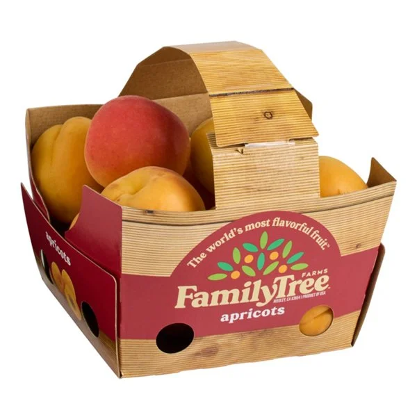 Fresh Apricots Basket, Avg. 2.0 lbs