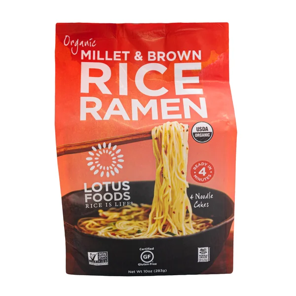 Lotus Foods Organic Millet & Brown Rice Ramen, 10 OZ