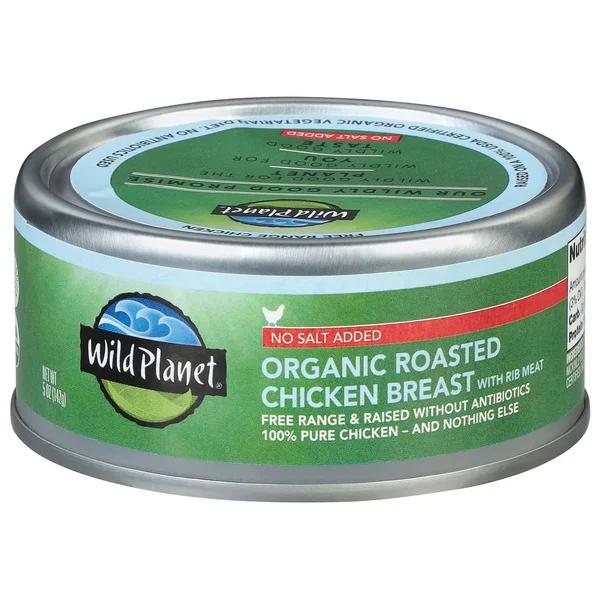Wild Planet Organic Roasted Chicken Breast With Rib Meat (5 oz)