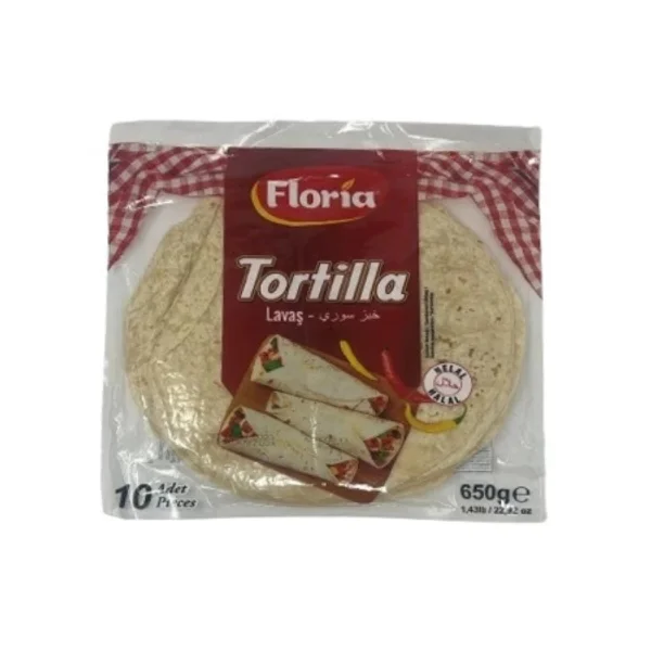 FLORIA Plain Tortilla 630 gr