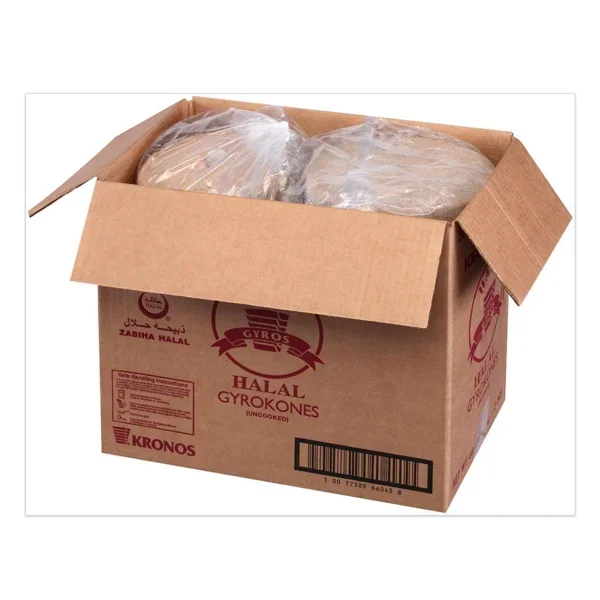 Frozen Kronos - Halal Beef Gyro Kone, 20 lbs - 2 ct