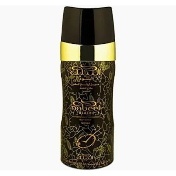 NABEEL Deodorant Spray – BLACK 150 ml