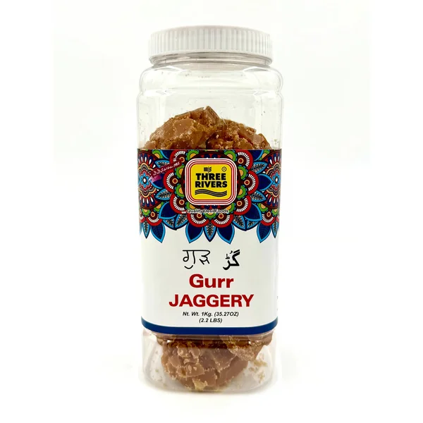 Three Rivers Gurr / Jaggery 1 KG JAR