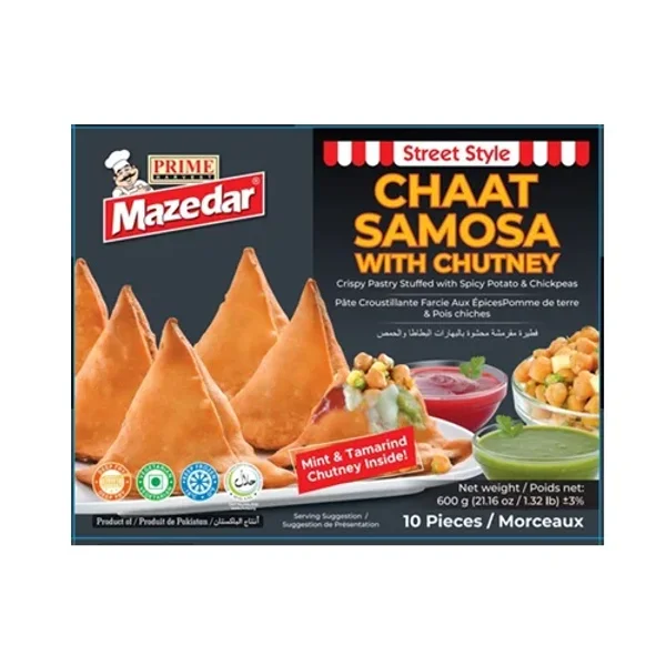 MAZEDAR Chat Samosa 10 pcs