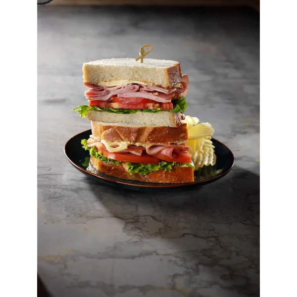 Boar's Head SmokeMaster Baby Swiss Cheese Half Sub Sandwich