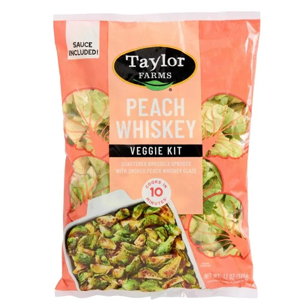 Taylor Farms Peach Whiskey Brussels Sprouts Veggie Kit, 12 oz
