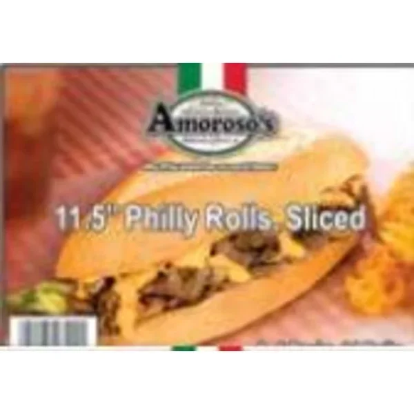 Amoroso - Sliced Philly Rolls 11.5" - 6 Ct