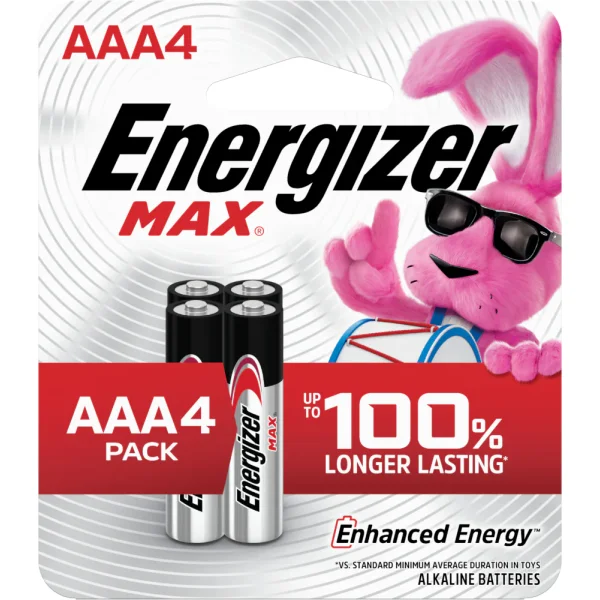 Energizer Max AAA Alkaline Batteries