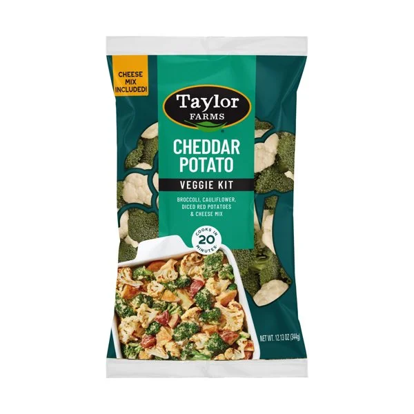 Taylor Farms Cheddar Potato Veggie Kit, 12.13 oz