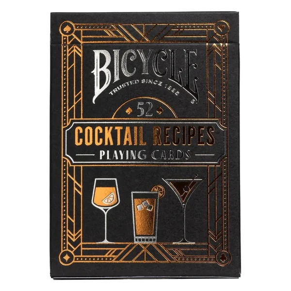 Bicycle Cocktail Recipes Playing Cards