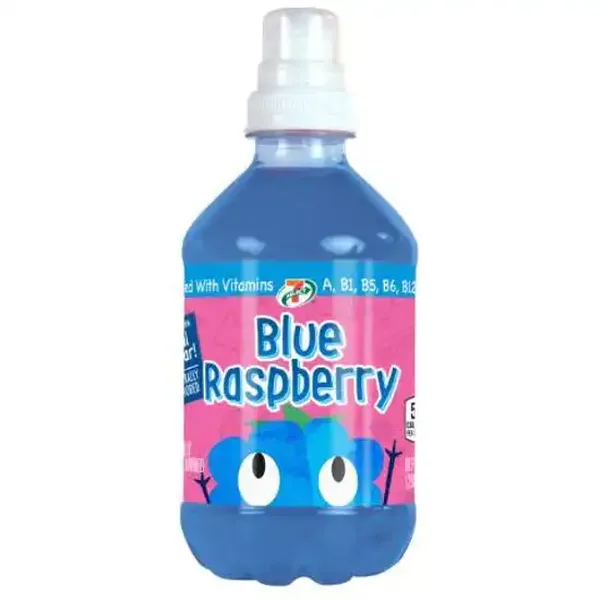 7-Select Children's Blue Raspberry Drink Bottle (10 oz)
