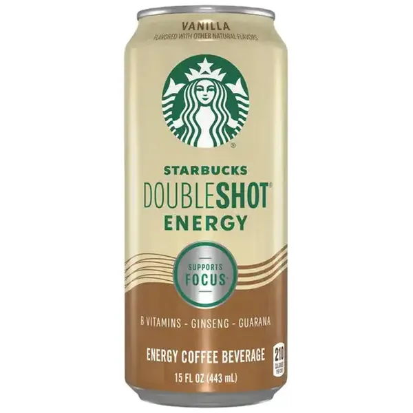 Starbucks Doubleshot Vanilla Flavored Energy Coffee Beverage Can (15 fl oz)