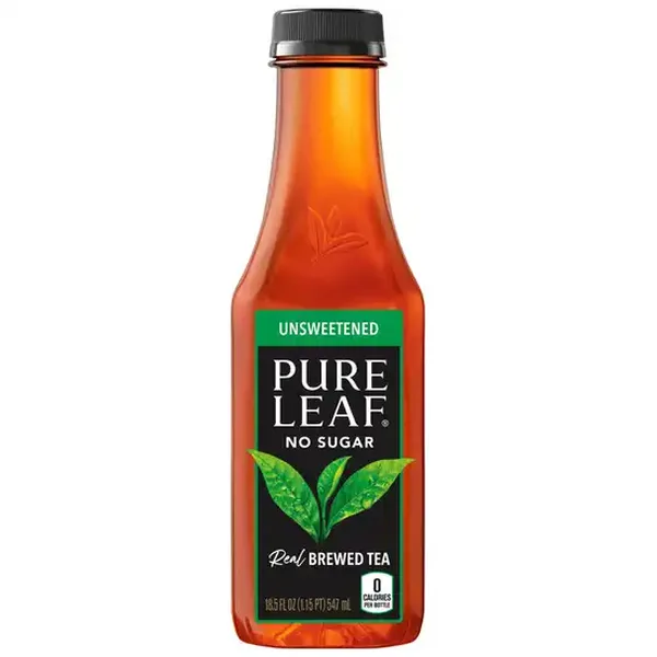 Pure Leaf No Sugar Unsweetened Real Brewed Tea Bottle (18.5 fl oz)