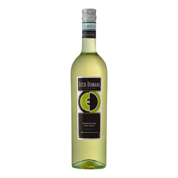 Ecco Domani Pinot Grigio White Wine, 750ml Bottle, 12.5% ABV