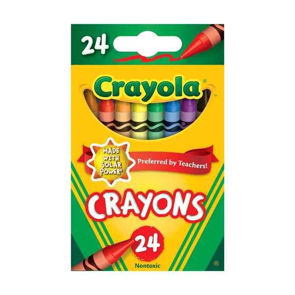 Crayola Crayons, 24 Count, Back to School Supplies, Classroom Must Haves for Teachers, Classic Colors, Gifts, 3+