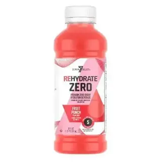 7-Select Rehydrate Zero Fruit Punch Electrolyte Hydration Beverage (20 oz)