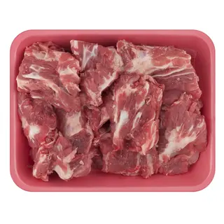 Pork Neckbones Bone-In, 3.0 - 4.7 lb Tray