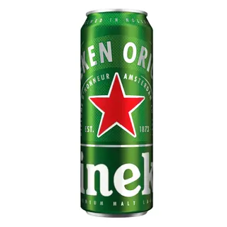 Heineken Original Lager Beer, Single 24 fl oz Can, 5% Alcohol by Volume