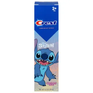 Crest Toddlers Disney Stitch Toothpaste 2+ Years, Strawberry Rush