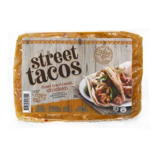 Texas Meat Packers Street Tacos Diced Marinated Chicken