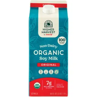Higher Harvest by Organic Non-Dairy Original Soy Milk