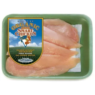 Smart Chicken Organic Boneless Skinless Thin-Sliced Fresh Chicken Breast
