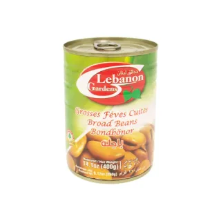 LEBANON GARDEN Large Fava Beans 400 gm