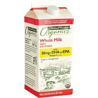 Central Market Organic Whole Milk with DHA