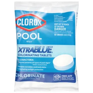Clorox Xtra Blue Pool & Spa Chlorinating Tablets