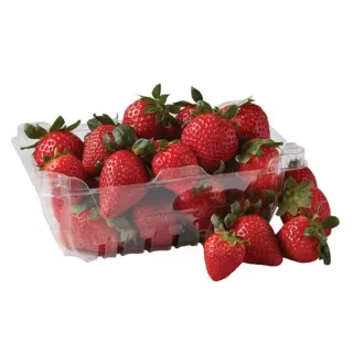 Fresh Organic Strawberries, 1 lb