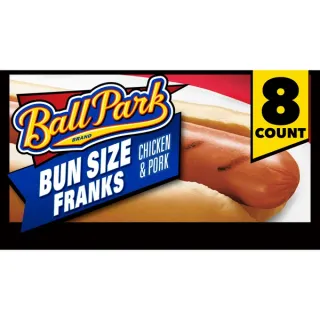 Ball Park Chicken & Pork Bun Size Franks