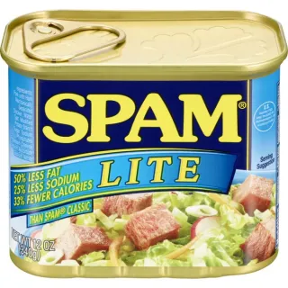 Spam Lite Canned Cooked Meat (12 oz)