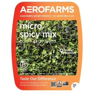 AeroFarms Fresh Micro Spicy Greens Mix, 2 oz