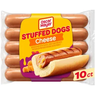 Oscar Mayer Stuffed Hot Dogs, Cheese