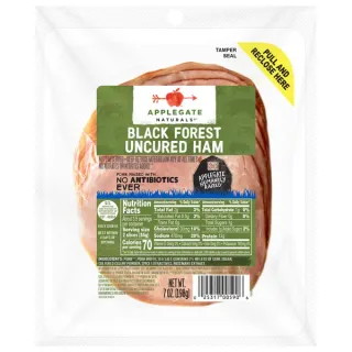 Applegate Naturals Uncured Ham, Black Forest