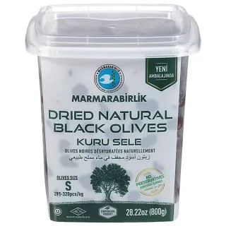 MB GEMLIK Black Olives 3XS 800 gm