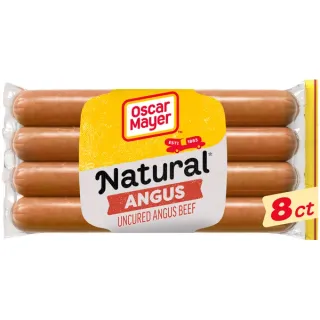 Oscar Mayer Natural Angus Uncured Bun-Length Beef Franks