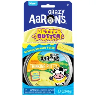 Crazy Aarons Better Butter Buttery Smooth Thinking Putty Tin 3+, 3.5 in