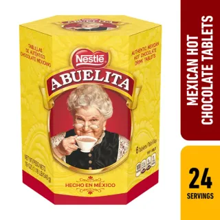 Nestle Abuelita Mexican Hot Chocolate Tablets Cinco de Mayo Food, 19 oz, Box, Instant​